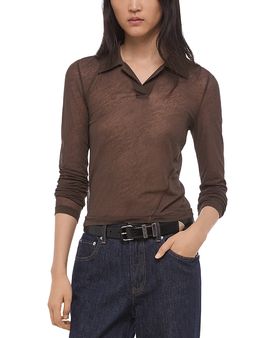 Helmut Lang Helmut Lang Twisted Polo Top