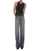 Helmut Lang Helmut Lang Wardrobe High Rise Jeans in Medium Tinted Blue - 2