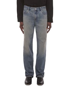 Helmut Lang Helmut Lang Wardrobe Relaxed Fit 33 Jeans in Heavy Tinted Blue