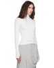 Helmut Lang Helmut Lang White Shrug Turtleneck - 2