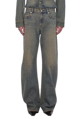 Helmut Lang Helmut Lang Wide Leg Bootcut Jeans