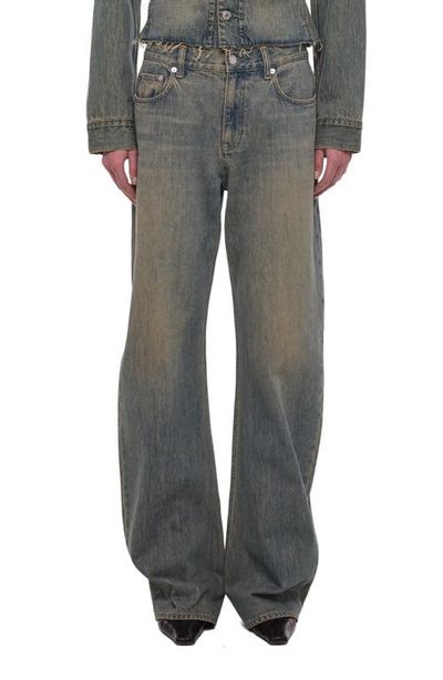 Helmut Lang Helmut Lang Wide Leg Bootcut Jeans