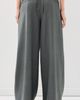 Helmut Lang Helmut Lang Wide Leg Double Pleat Trousers Grey Melange - 3