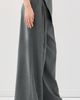 Helmut Lang Helmut Lang Wide Leg Double Pleat Trousers Grey Melange - 4