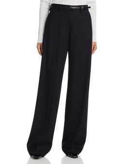 Helmut Lang Helmut Lang Wool Belted Trousers