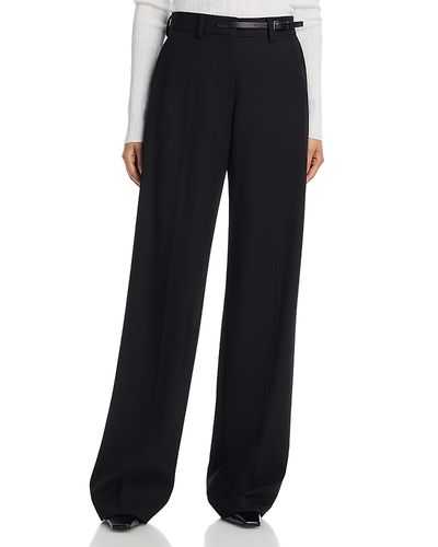 Helmut Lang Helmut Lang Wool Belted Trousers