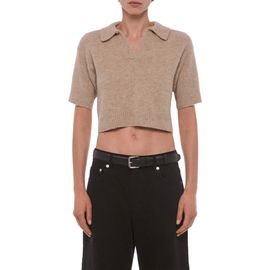 Helmut Lang Helmut Lang Wool Crop Polo