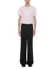 Helmut Lang Helmut Lang Wool Double Pleated Straight Fit Trousers - 2