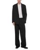 Helmut Lang Helmut Lang Wool Double Pleated Straight Fit Trousers - 3