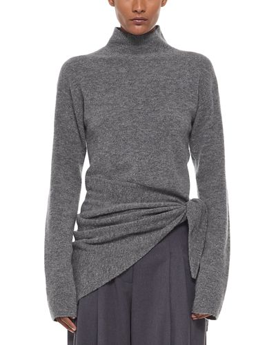 Helmut Lang Helmut Lang Wrap Tie Turtleneck Sweater