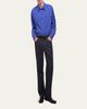 Helmut Lang Men's Pinstripe Poplin Double-Pocket Button-Down Shirt - 2