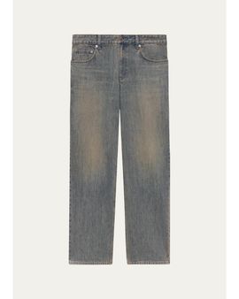 Helmut Lang Men's Vintage Wash Straight-Fit Jeans