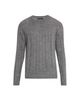 Helmut Lang Men's Wide-Rib Wool and Nylon Crewneck Sweater - 1
