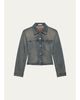 Helmut Lang Raw Hem Denim Trucker Jacket - 1