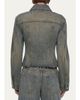 Helmut Lang Raw Hem Denim Trucker Jacket - 3