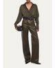Helmut Lang Relaxed Leather Bootcut Pants - 2