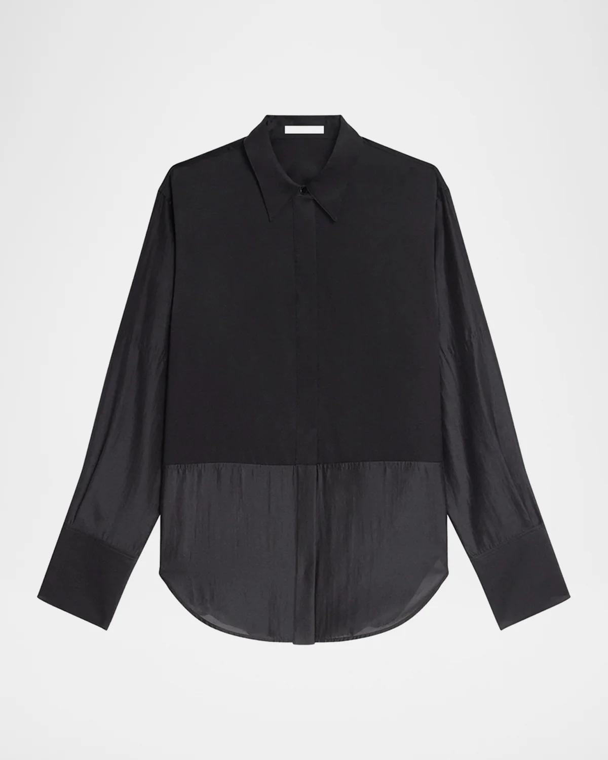 Helmut Lang Silk-Blend Shirt