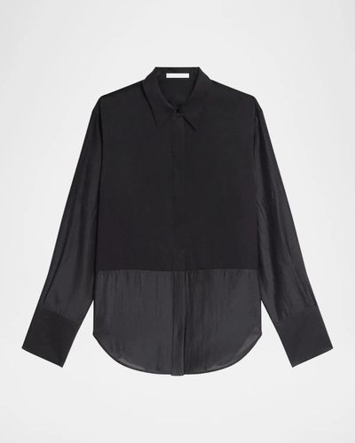 Helmut Lang Silk-Blend Shirt
