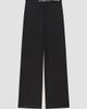 Helmut Lang Women's Belted Wool Gabardine Trousers - 1