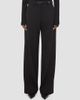Helmut Lang Women's Belted Wool Gabardine Trousers - 4