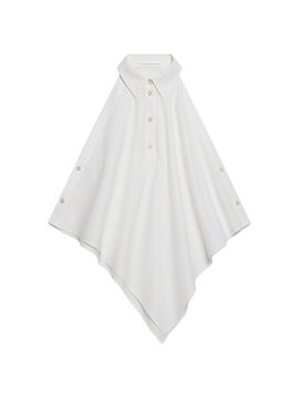 Helmut Lang Women's Collar Scarf Cotton Top