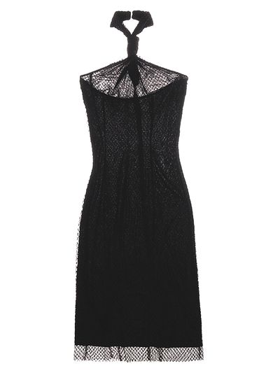 Helmut Lang Women's Halter Mesh Minidress