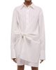 Helmut Lang Women's Knotted Cotton Shirtdress - 3