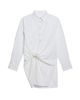 Helmut Lang Women's Knotted Cotton Shirtdress - 9