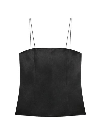 Helmut Lang Women's Minimal Satin Slip Top