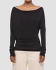 Helmut Lang Women's Open-Back Cowlneck Top - 4