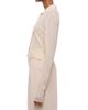 Helmut Lang Women's Raw Edge Linen-Blend Knit Cardigan - 4