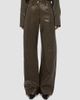 Helmut Lang Women's Relaxed Leather Bootcut Pants - 4