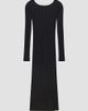 Helmut Lang Women's Ribbed Pointelle Midi Dress - 1