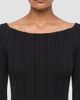 Helmut Lang Women's Ribbed Pointelle Midi Dress - 4