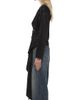 Helmut Lang Women's Scarf-Drape Silk Top - 4