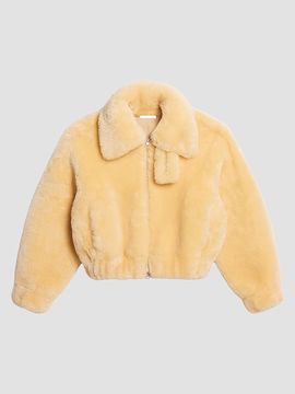Helmut Lang Women's Shearling Bomber Jacket