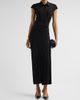 Helmut Lang Women's Twisted Front Jersey A-Line Maxi Dress - 2