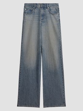 Helmut Lang Women's Wardrobe Faded Straight-Leg Jeans