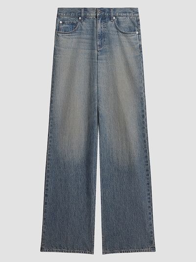 Helmut Lang Women's Wardrobe Faded Straight-Leg Jeans