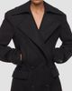 Helmut Lang Women's Wool-Blend Double-Breasted Coat - 5