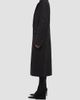 Helmut Lang Women's Wool-Blend Double-Breasted Coat - 6