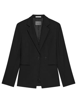 Helmut Lang Women's Wool Double-Breasted Blazer