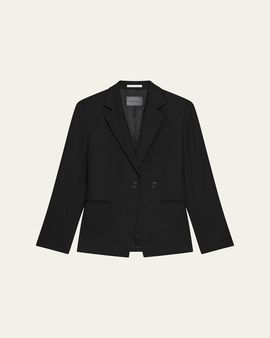 Helmut Lang Wool Gabardine Blazer