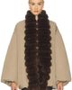 Helsa Helsa Bubble Puffer With Faux Fur - 2
