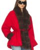 Helsa Helsa Bubbled Puffer With Faux Fur - 2