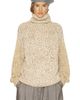 Helsa Helsa Carrmen Marled Knit Funnel Neck - 1
