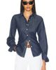 Helsa Helsa Denim Fitted Shirt - 1