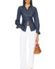 Helsa Helsa Denim Fitted Shirt - 4