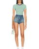 Helsa Helsa Denim Micro Short - 5