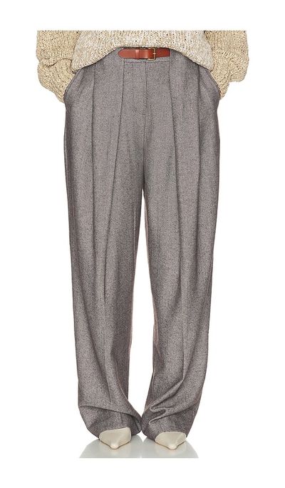 Helsa Helsa Italian Herringbone Tomboy Trouser